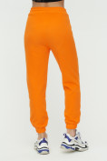 Купить Штаны джоггеры женские оранжевого цвета 1302O, фото 10