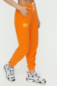 Купить Штаны джоггеры женские оранжевого цвета 1302O, фото 11