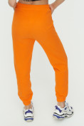 Купить Штаны джоггеры женские оранжевого цвета 1302O, фото 13