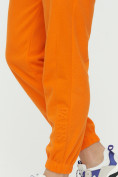 Купить Штаны джоггеры женские оранжевого цвета 1302O, фото 17