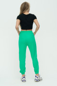 Купить Штаны джоггеры женские зеленого цвета 1302Z, фото 6