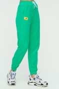 Купить Штаны джоггеры женские зеленого цвета 1302Z, фото 8