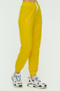 Купить Штаны джоггеры женские желтого цвета 1302J, фото 7