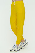 Купить Штаны джоггеры женские желтого цвета 1302J, фото 8