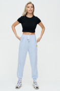 Купить Спортивные брюки женские голубого цвета 1306Gl, фото 3