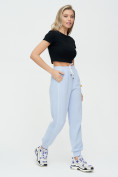 Купить Спортивные брюки женские голубого цвета 1306Gl, фото 6
