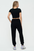 Купить Спортивные брюки женские черного цвета 1306Ch, фото 6