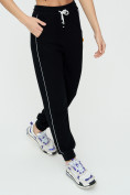 Купить Спортивные брюки женские черного цвета 1306Ch, фото 12