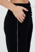 Купить Спортивные брюки женские черного цвета 1306Ch, фото 15