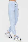 Купить Спортивные брюки женские голубого цвета 1306Gl, фото 9