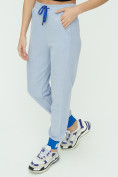 Купить Спортивные брюки женские голубого цвета 1307Gl, фото 15