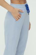 Купить Спортивные брюки женские голубого цвета 1307Gl, фото 17