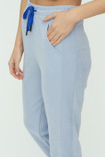 Купить Спортивные брюки женские голубого цвета 1307Gl, фото 18