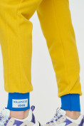 Купить Спортивные брюки женские желтого цвета 1307J, фото 15