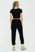 Купить Спортивные брюки женские черного цвета 1307Ch, фото 6