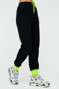 Купить Спортивные брюки женские черного цвета 1307Ch, фото 9