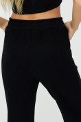 Купить Спортивные брюки женские черного цвета 1307Ch, фото 17