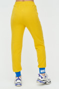 Купить Спортивные брюки женские желтого цвета 1307J, фото 11