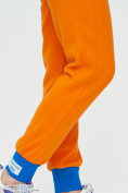 Купить Спортивные брюки женские оранжевого цвета 1307O, фото 20