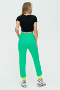 Купить Спортивные брюки женские зеленого цвета 1307Z, фото 5