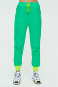 Купить Спортивные брюки женские зеленого цвета 1307Z, фото 6