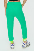Купить Спортивные брюки женские зеленого цвета 1307Z, фото 14
