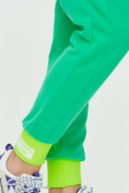 Купить Спортивные брюки женские зеленого цвета 1307Z, фото 18