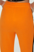 Купить Штаны джоггеры женские оранжевого цвета 1309O, фото 16