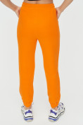 Купить Штаны джоггеры женские оранжевого цвета 1312O, фото 13