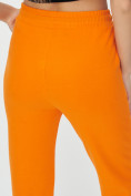 Купить Штаны джоггеры женские оранжевого цвета 1312O, фото 16