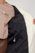 Купить Пальто утепленное с капюшоном зимнее женское черного цвета 132255Ch, фото 15