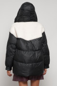 Купить Куртка зимняя женская модная из овчины черного цвета 13335Ch, фото 27