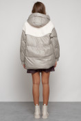Купить Куртка зимняя женская модная из овчины светло-коричневого цвета 13335SK, фото 23