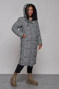 Купить Пальто утепленное двухстороннее женское черного цвета 13343Ch, фото 18