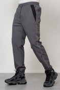 Купить Спортивный костюм мужской модный серого цвета 15006Sr, фото 6