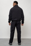 Купить Спортивный костюм мужской модный черного цвета 15007Ch, фото 4