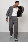 Купить Спортивный костюм мужской модный серого цвета 15007Sr, фото 16
