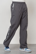 Купить Спортивный костюм мужской модный серого цвета 15007Sr, фото 7