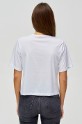 Купить Топ футболка женская белого цвета 15008Bl, фото 6