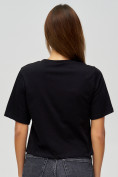 Купить Топ футболка женская черного цвета 15008Ch, фото 6