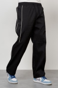 Купить Спортивный костюм мужской модный черного цвета 15020Ch, фото 7