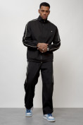 Купить Спортивный костюм мужской модный черного цвета 15020Ch, фото 9
