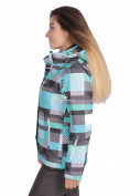 Купить Куртка горнолыжная женская бирюзового цвета 1784Br, фото 2