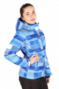 Купить Костюм горнолыжный женский синего цвета 01784S, фото 3