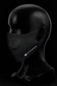 Купить Маска защитная многоразовая женская черного цвета 15842Ch, фото 3