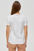 Купить Женские футболки с принтом белого цвета 1614Bl, фото 5