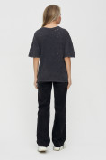 Купить Женские футболки с принтом темно-серого цвета 1644TC, фото 7