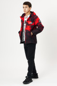 Купить Куртка демисезонная для мальчика красного цвета 168Kr, фото 2
