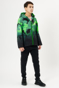 Купить Куртка демисезонная для мальчика зеленого цвета 168Z, фото 2