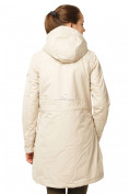 Купить Куртка парка демисезонная женская ПИСК сезона бежевого цвета 17099B, фото 4